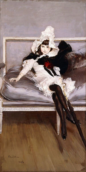 Portrait of Giovinetta Errazuriz, 1892 (oil on canvas)