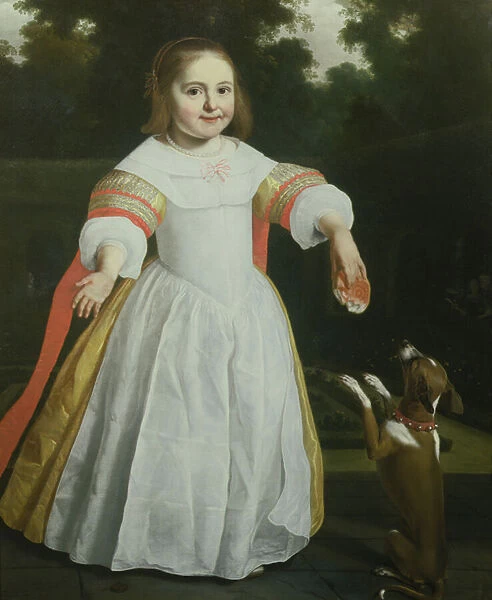 Portrait of a Girl, 1654 (oil on canvas)
