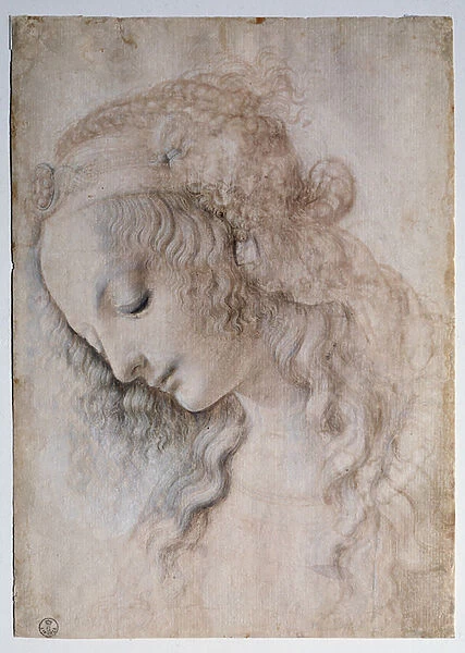 Portrait of Girl - Drawing, 16th century