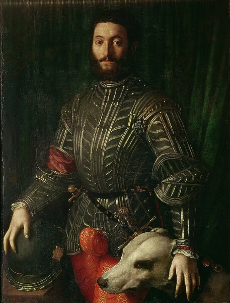 Portrait of Guidubaldo della Rovere, Duke of Urbino, C. 1544-45 (oil on canvas)
