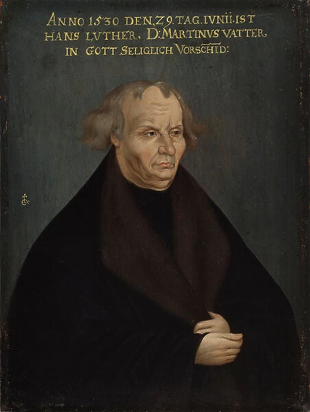 Portrait of Hans Luther, c. 1700 (oil on panel)