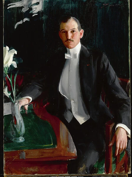 Portrait of Harald Bildt, 1908 (oil on canvas)