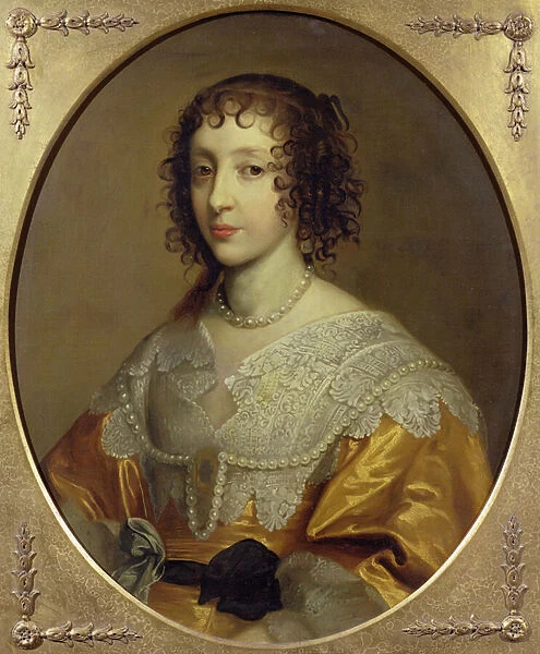 Portrait of Henrietta Maria (1609-69), Queen consort of Charles I of Great Britain