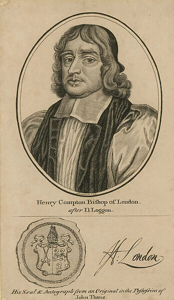 Portrait of Henry Compton (engraving)