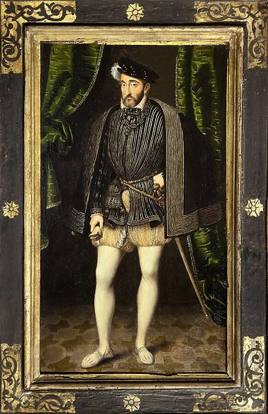 Portrait of Henry II (1519-1559), son of Francois 1st and Claude de France