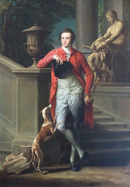 Portrait of Henry Peirse, 1775 (oil on canvas)