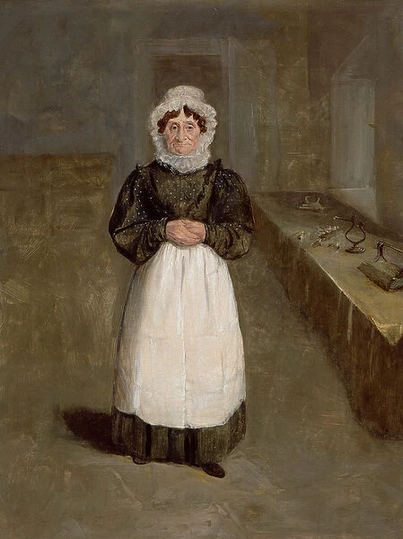 Portrait of a Housekeeper at Bramham Park, Yorkshire, identified as Mrs Brown, c