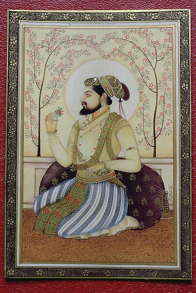 Portrait of Humayan (1507-56) Second Mughal Emperor of India