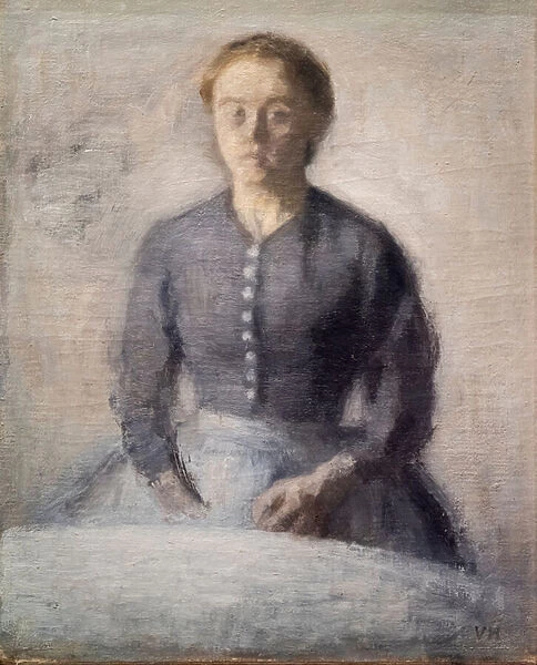 Portrait of Ida, 1892 (oil on canvas)
