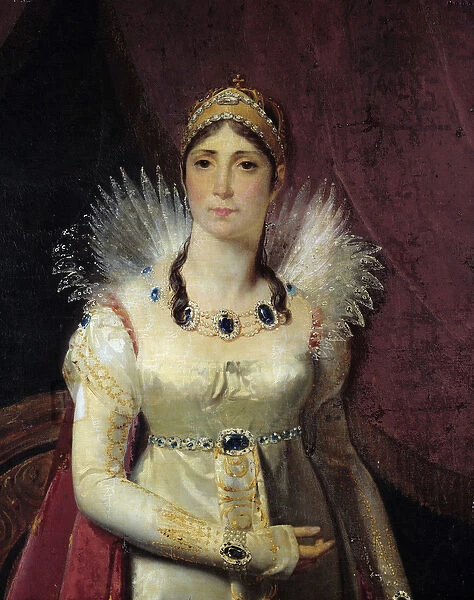 Portrait of the Impress Josephine de Beauharnais (1763-1814) Detail