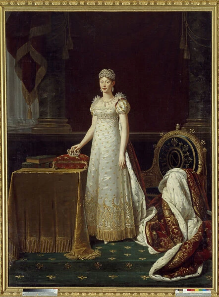 Portrait of the Impress Marie Louise of Austria (Marie-Louise) (1791-1847)