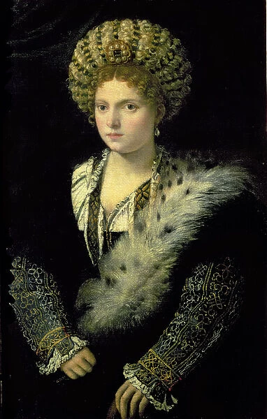 Portrait of Isabella d Este (1474-1539)