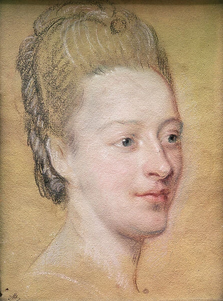 Portrait of Isabelle de Charriere (1740-1805) Belle de Zuylen, 1766 (pastel on paper)