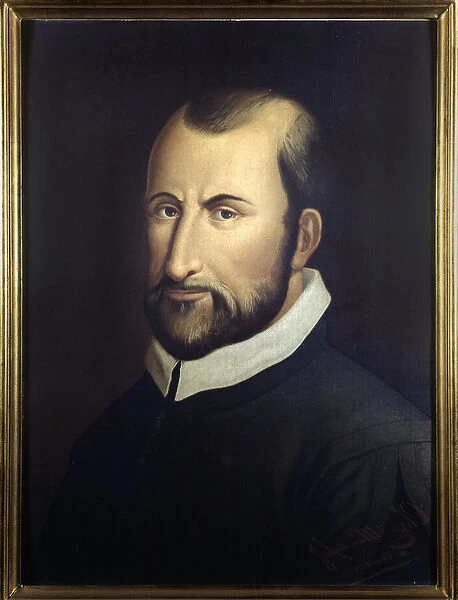 Portrait of italian composer Giovanni Pierluigi da palestrina (1525-1594)