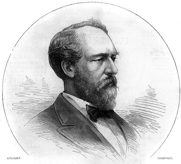 Portrait of James Abram Garfield, (1831-1881), President of the United States