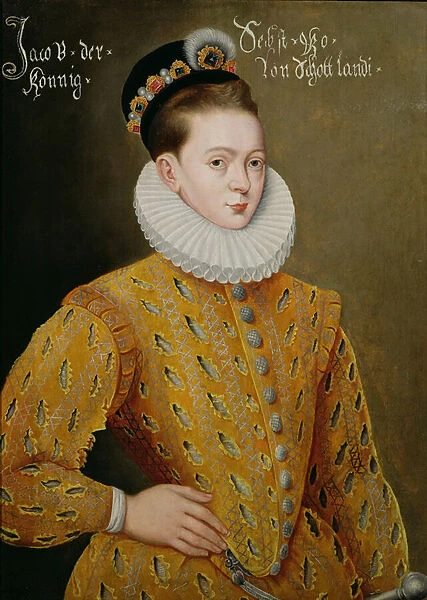 Portrait of James I of England and James VI of Scotland (1566-1625)
