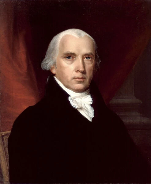 Portrait of James Madison, 1816 (oil on canvas)