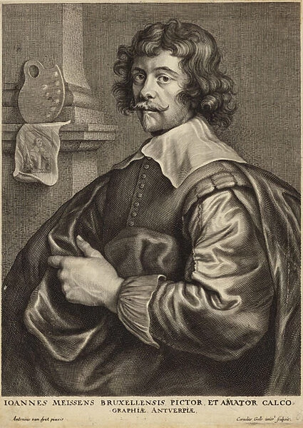 Portrait of Jan Meyssens (engraving)
