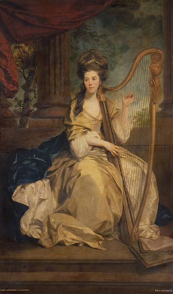 Portrait of Jane Lindsay, Countess of Eglinton, 1777 (oil on canvas)