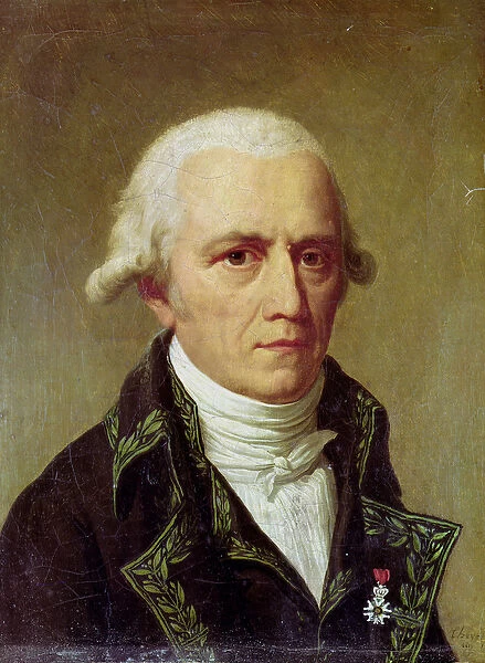 Portrait of Jean-Baptiste de Monet (1744-1829) Chevalier de Lamarck