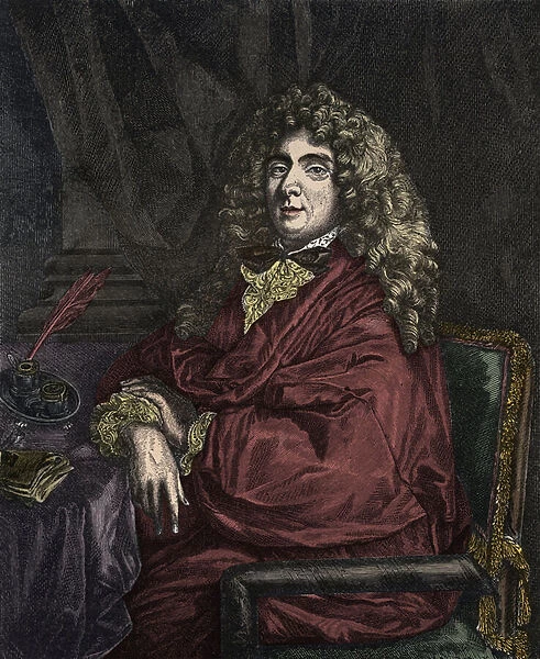 Portrait of Jean-Baptiste Poquelin dit Moliere (Jean Baptiste Poquelin