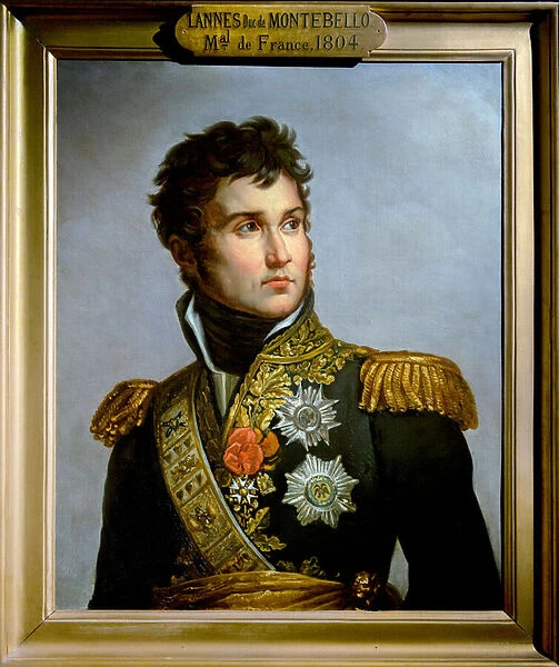 Portrait of Jean Lannes, Duke of Montebello (1769-1809) marechal of Empire Copy of