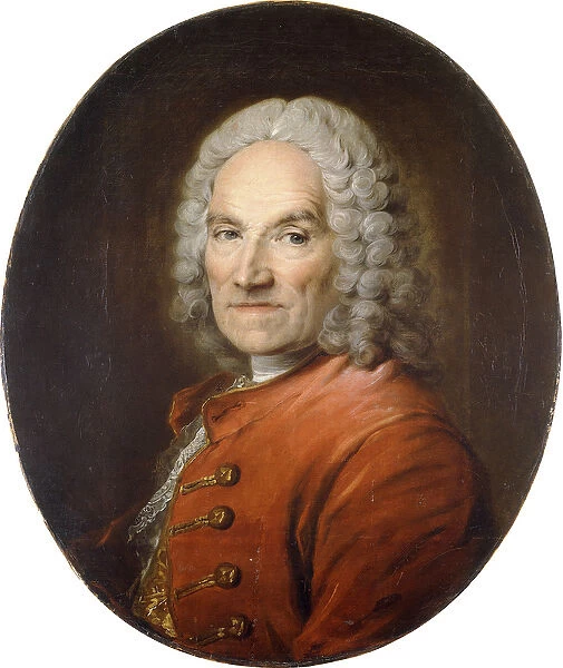 Portrait of Jean-Louis Lemoyne (1665-1715), in a Red Coat
