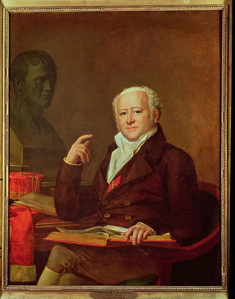 Portrait of Jean Nicolas Corvisart des Marets (1755-1821) 1809 (oil on canvas)