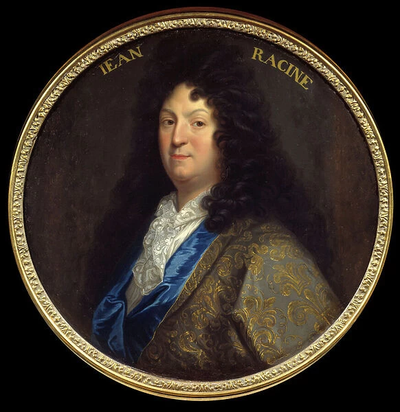 Portrait of Jean Racine (1639-1699), French tragic poet