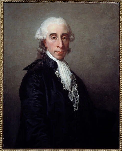 Portrait of Jean Sylvain Bailly (1736 - 1793) scholar and politician