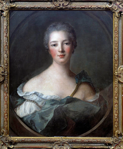 Portrait of Jeanne Antoinette Poisson, Marquise of Pompadour (dit Madame de Pompadour