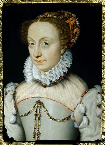 Portrait of Joan of Albret (or Joan III of Albret), Queen of Navarre (1528-1572)
