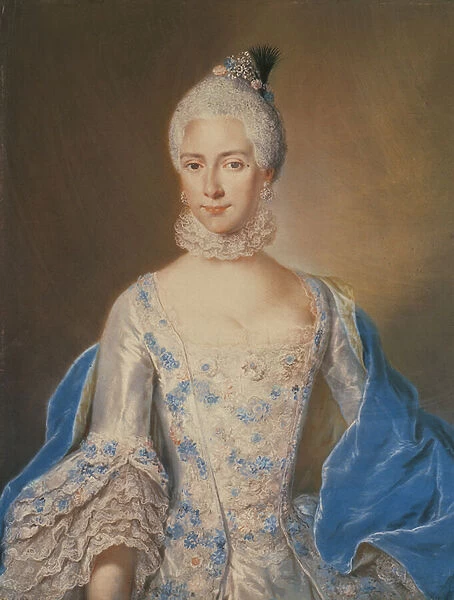 Portrait of Joanna Florentine Muhl, 1766 (oil on panel)