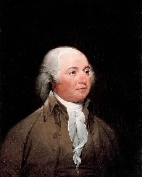Portrait of John Adams, 1792-93 (oil on canvas)