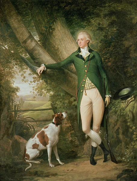 Portrait of John Cockburn Ross of Rochester and Shadwick (oil on canvas)