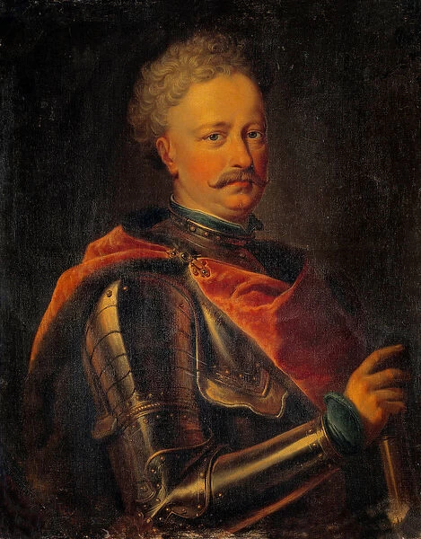 Portrait of John III Sobieski (1629-1696) King of Poland Anonymous painting