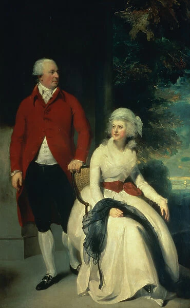 Portrait of John Julius Angerstein (1735-1823) and his second wife Eliza (1748  /  9-1800), c