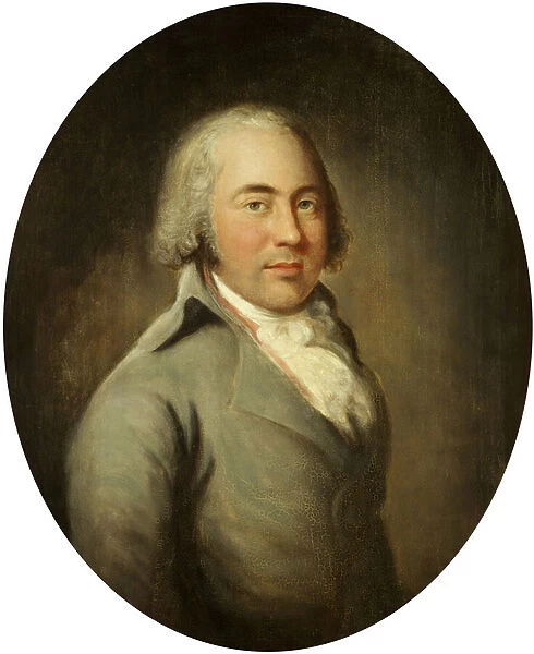 Portrait of John Robert Lucas (oil on canvas)