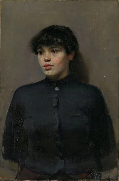 Portrait of Jossa, 1886 (oil on canvas)