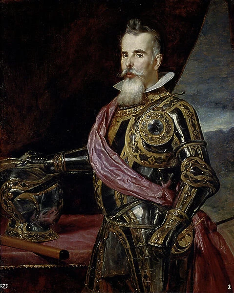 Portrait of Juan Francisco Pimentel, count of Benavento, 1648 (oil on canvas)