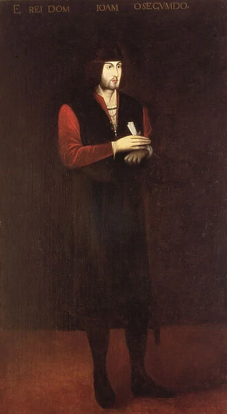Portrait of Juan II of Portugal (1455-1495) (oil on canvas)