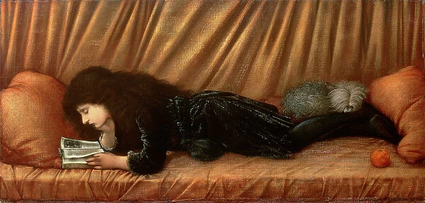 Portrait of Katie Lewis, 1886 (oil on canvas)