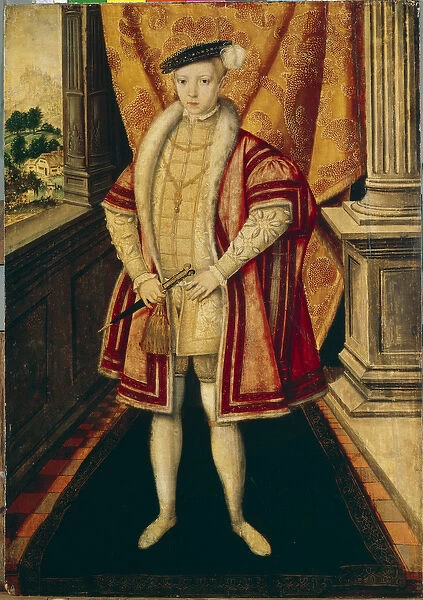 Portrait of King Edward VI, c. 1547 (oil on wood)