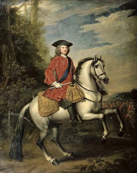 Portrait of King George I, 1717 (oil on canvas)
