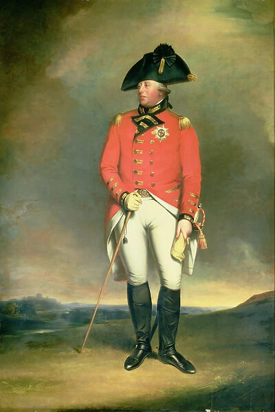 Portrait of King George III (1738-1820) copy of a painting by William Robinson (1799-1839) 1831