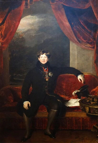 Portrait of King George IV, 1822 (oil on canvas)