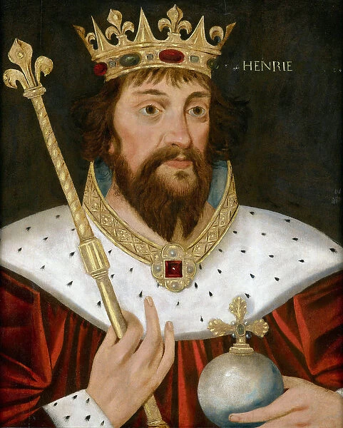 Portrait of King Henry I of England (Henri I Beauclerc) (1068-1135), Anonymous