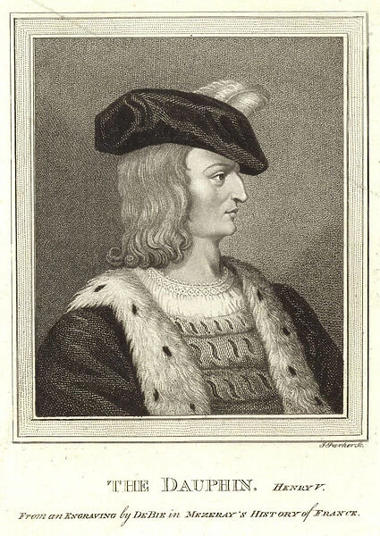 Portrait of King Henry V of France (engraving)