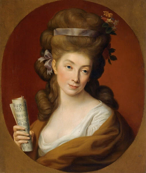 'Portrait de la noble polonaise Izabela Lubomirska'