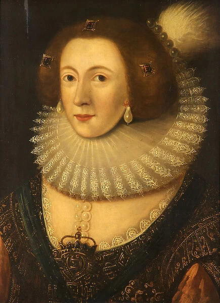 Portrait of a Lady, c. 1600-35 (oil on panel)